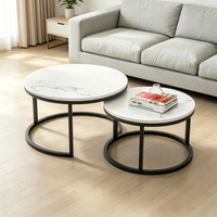 Table d'appoint minimaliste moderne créative et mobile, table basse carrée élégante en fer et métal pour salon