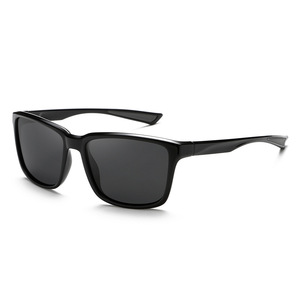 Nouvelles lunettes de soleil polarisées de style européen et américain, monture noire TR90, verres TAC, protection UV400, pour le cyclisme en extérieur, protection solaire pour hommes - Product Image 4