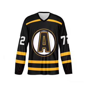 最佳价格Oem便宜批发定制升华空白曲棍球运动衫 - Product Image 5