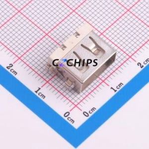 905-761A203S10200 USB Connector SMD Connector ( Connector Type: Type-A )( Protocol Standard: USB 2.0 )( Gender: Female ) - Product Image 1