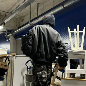 2024 מותאם אישית באיכות גבוהה ma1 גברים המפציץ hombr hooed מירוץ סאטן מותאם אישית רקום זרוע Y ז 'קטים - Product Image 4