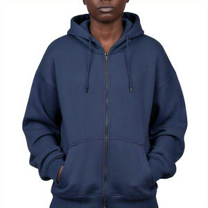 Sudadera con Capucha Extra Grande OEM para Hombre, 100% Algodón, Estilo Urbano, Personalizable con Logotipo, Gruesa, Vintage, para Otoño - Product Image 4