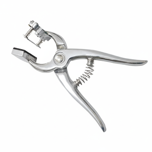 Kit de pinces à tatouer manuelles en acier de haute qualité en gros de haute qualité pince de marquage outil d'identification des animaux d'élevage Offre Spéciale 2025 - Product Image 1