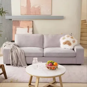 Sans 1000 Lbs емкость микрофибра ткань полный Kd гостиная Loveseat модульный диван секционный диван