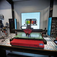 Imprimante 3D de lettres YN-1280 avec 5 couleurs