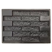 RF décoration de jardin ciment couleur brique panneaux muraux moules plastique béton personnalité simulation mur carreaux moules