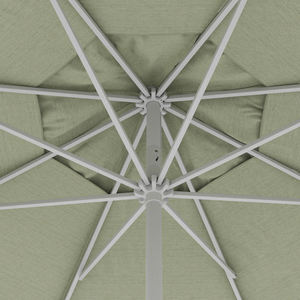 Large Scalloped Fringed Pool Umbrella Custom Logo OEM Aluminum Crank Handle Bali Tassel Terraza Garden <strong>Parasol</strong> Patio <strong>Table</strong> - Product Image 4