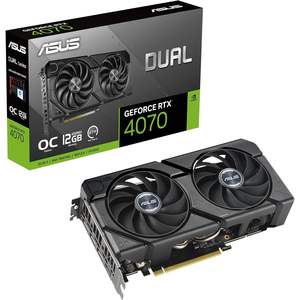 Tarjeta Gráfica Dual GeForce RTX 4070 12GB GDDR6X OC Edition con Ventilador y Salidas DisplayPort y HDMI - Product Image 1