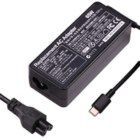 Adaptador de CA para ordenador portátil USB tipo C de 65W, 20V, 3,25A, para HP Elite X360 830 G10, 2 en 1, USB tipo C, adaptador de corriente para ordenador portátil, 65W, 1, 2 en 1