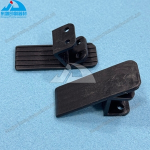Offre Spéciale : Lot de 10 Cache-chaînes Noirs 1550.5510.3 pour Machines d'Impression Offset Muller Martini, Pièces de Rechange 60x25mm - Product Image 1