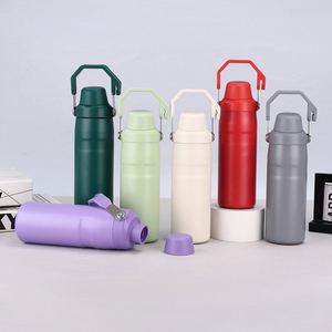 NEW Custom Logo 24OZ Thermos Stainless Steel Sports Travel Water <b>Bottles</b> Thermos Cups Wholesale Tumbler Cups Vasos Termos <b>Flasks</b> - Product Image 1