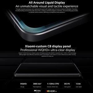 Originale Xiaomi <span class=keywords><strong>14</strong></span> Ultra 5G versione globale 16GB 512GB 6.67 pollici MIUI <span class=keywords><strong>14</strong></span> 5g <span class=keywords><strong>telefono</strong></span> - Product Image 6