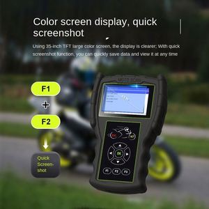 Outil de diagnostic moto M100 Pro : Scanner et analyseur de moteur 12V pour lecture et effacement des codes de panne graves pour YAMAHA et DUCATI - Product Image 3