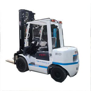 รถยกดีเซล TCM FD30 3 ตัน นำเข้าจากญี่ปุ่น มือสอง สำหรับใช้งานในฟาร์ม พร้อมเครื่องยนต์ เกียร์ มอเตอร์ และลูกปืน  พร้อมรายงานประกอบ - Product Image 1
