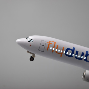 โรงงานขายดี โมเดลเครื่องบินดูไบแอร์ไลน์ <span class=keywords><strong>B737</strong></span> ขนาด 30 ซม. ทำจากวัสดุ ABS - Product Image 5