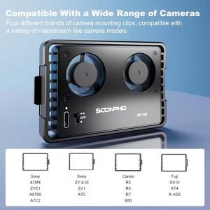 Ventilateur de refroidissement pour Sony pour Canon FUJI A7M4 ZVE1 A6700 A7C2 ZVE10 ZV1 R5 <span class=keywords><strong>90D</strong></span> XS10 XT4 X-H2S Dslr Caméra <span class=keywords><strong>Photo</strong></span> Studio Accessoires - Product Image 4