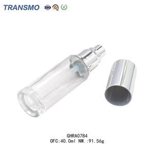 Botella Transparente para el Cuidado de la Piel, Envase de Lujo para el Cuidado de la Piel, Botella Blanca para Lociones, Botellas Blancas para el Cuidado de la Piel - Product Image 3