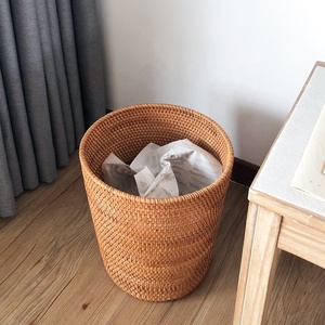 Phong Cách Bắc Âu Thô Giỏ Xếp Chồng Lớn Tùy Chỉnh Giá Rẻ Handmade Dệt Vòng Bẩn Quần Áo Giặt Hamper - Product Image 3