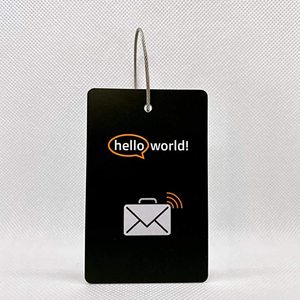 Kích thước tùy chỉnh RFID PVC <span class=keywords><strong>NFC</strong></span> kim loại hành lý tag thẻ 144/504/888byte 213 sân bay hành lý tag 13.56MHz thẻ tiêu chuẩn cho hành lý - Product Image 3