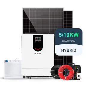 GCSOAR home Outdoor On-grid Off-grid Solar Energy System 10kw hybrid inverter