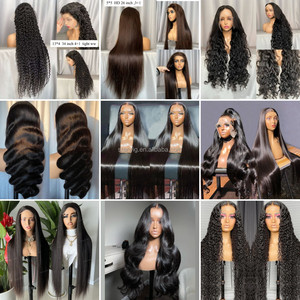 גל מים cuticle מיושר שיער גלם מבריק מלא ללא HD פאות חזיתות חזיתות עבור נשים שחורות 40 אינץ 13 x6 שיער אדם קדמי תחרה חזית פאה - Product Image 6