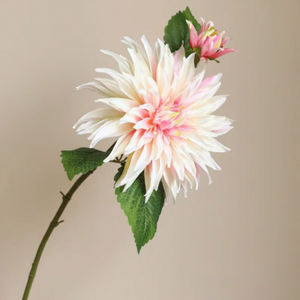 Arreglo floral Dalia para decoración del hogar MOQ bajo Flores artificiales Arreglo de bricolaje Flores 2 cabezas Crisantemo Decoración de la <span class=keywords><strong>casa</strong></span> - Product Image 6