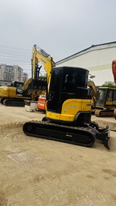 Mini-excavatrice Yanmar ViO55-6 tonnes, modèle 2022, moteur Hitachi, godet de terrassement Kawasaki/ENERPAC, équipement de construction d'occasion - Product Image 3