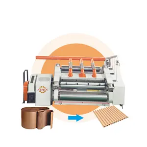 Corrugated Cardboard Fingerless Single Facer Machine In Packaging Line