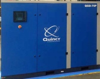 Compresseur d'air à vis Quincy 7bar 8bar 10bar 13bar QGD45 QGD55 QGD75 QGD90 Machines de compresseur d'air rotatif électrique à vendre
