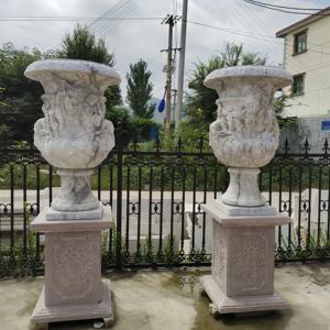 <span class=keywords><strong>Pot</strong></span> de fleur en <span class=keywords><strong>marbre</strong></span> noir cimetière pour jardin et usage domestique - Product Image 6