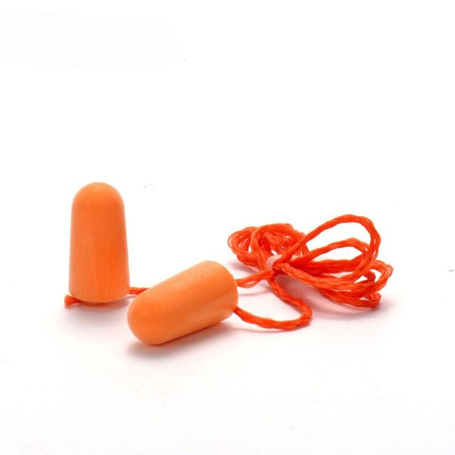 Comfortable Tapered Foam Earplugs High Quality Earplugs Colorful Cord Ear Plugs Foam Protective Earplugs