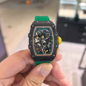 Wholesale Customized High Quality Carbon Fiber Wear Resistant and Scratch Resistant Case Women Fashion Sports Mechanical <b>Watch</b> - Product Image 1