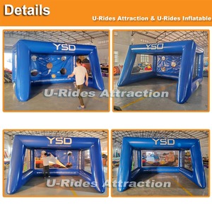 Porta da <span class=keywords><strong>Calcio</strong></span> Gonfiabile per Carnevale, <span class=keywords><strong>Gioco</strong></span> di Tiri al Bersaglio, Simulatore di Calci di Rigore Gonfiabile per Scuole - Product Image 5