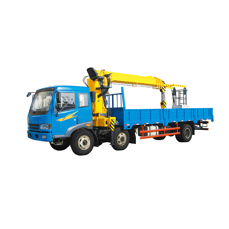 8ton Truck Mounted Crane SQ8SK3Q Telescopic Boom Manipulator Hot Sale with Core Components Pump Gearbox Gear Motor Bearing