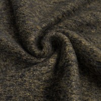 AiNear Vente en gros Pull en mohair tricoté pour homme, col en V, manches longues, marron uni, tendance hiver, personnalisable avec logo, OEM & ODM