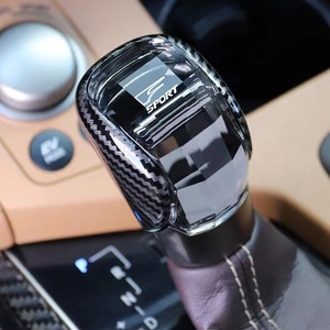 Pomo de cambio de marchas de fibra de carbono Crystal Gear para Lexus, nivel K9, deportivo, accesorio para el interior del coche - Product Image 1