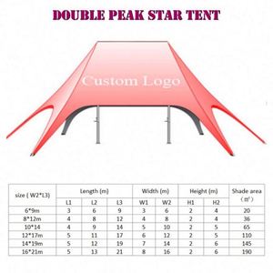 Large Beach Sunshade Shelter Star <b>Tent</b> Colorful Waterproof Shade <b>Tent</b> - Product Image 4