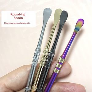 Herramienta de <span class=keywords><strong>Limpieza</strong></span> de Tuberías de Acero Inoxidable de Doble Cabeza, Cuchara para Limpiar Tuberías, Accesorios para Tuberías, Venta al Por Mayor - Product Image 3