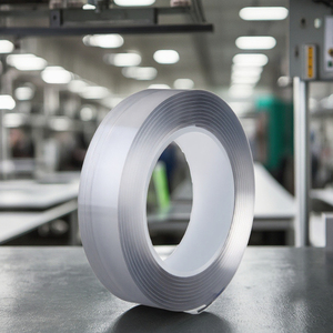 Top resistente a altas temperaturas impermeable antideslizante Nano <span class=keywords><strong>cinta</strong></span> de <span class=keywords><strong>doble</strong></span> cara PU fuerte sin rastro parche de fijación mágica activado por agua - Product Image 6