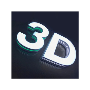 Vente flash : lettres en plastique personnalisées, lettres en relief 3D - Product Image 1