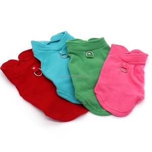 Harnais en polaire d'hiver pour animaux de compagnie, veste personnalisée pour chien de petite et moyenne taille, pull, manteau, veste pour chiot, chat, pull avec trou pour la laisse, tailles S-XL - Product Image 6