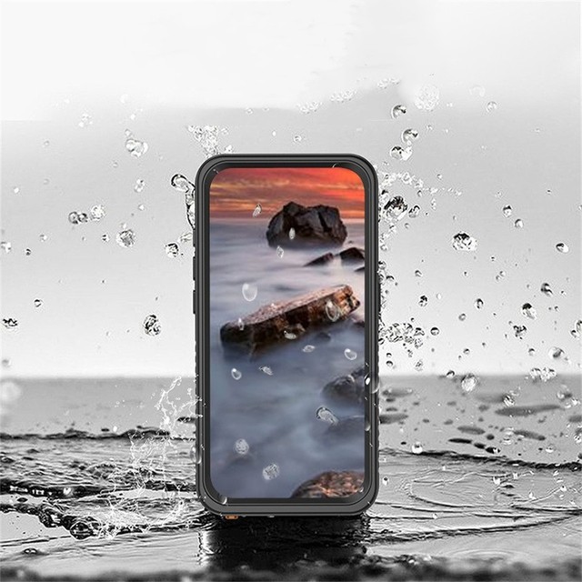 GSCASE Magnetic Wireless Charging Redpepper IP68 Waterproof Phone Case for iPhone 16 Pro Max Redpepper Droproof 360 Back Cover