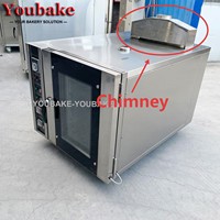 Four à convection automatique en acier inoxydable pour boulangerie Four à circulation d'air chaud Four de cuisine électrique à gaz Four à pain