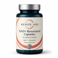 Capsules de NAD+ et de Resvératrol OEM/ODM - Niacinamide Nucleoside de Haute Pureté pour Stimuler l'Énergie Cellulaire, Favoriser la Réparation
