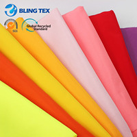 Tissu en microfibre de peau de pêche en polyester 100% et tissu durable