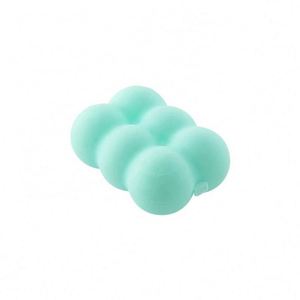 Boîte organisatrice portable en forme de nuage à 6 compartiments, en plastique, pratique, avec un design élégant pour le rangement des pilules - Product Image 3