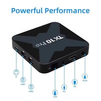 Smart TV Box Tx10 Pro Android TV Box 8GB RAM 128GB ROM Quad Core 5G Wifi 4K Set-top Box