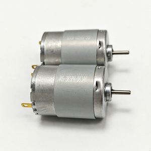 מנוע <span class=keywords><strong>DC</strong></span> מוברש עם מעטפת מתכת מאווררת, מנוע <span class=keywords><strong>DC</strong></span> עמיד לאביזרי רכב, מכשירים רפואיים, כלי עבודה קטנים - Product Image 1
