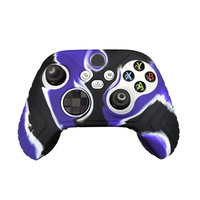 Accessoires de jeu, coque de protection en silicone pour manette de jeu Xbox Series X, antidérapante, avec protections pour les joysticks