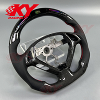 Volant personnalisé en fibre de carbone nid d'abeille avec LED RPM pour Infiniti G37 G37S G37X G35 G25 2007-2014 G37 IPL/Coupé/Sedan EX35